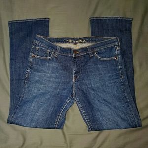 Old Navy Sweetheart Boot-Cut Dark Wash Denim